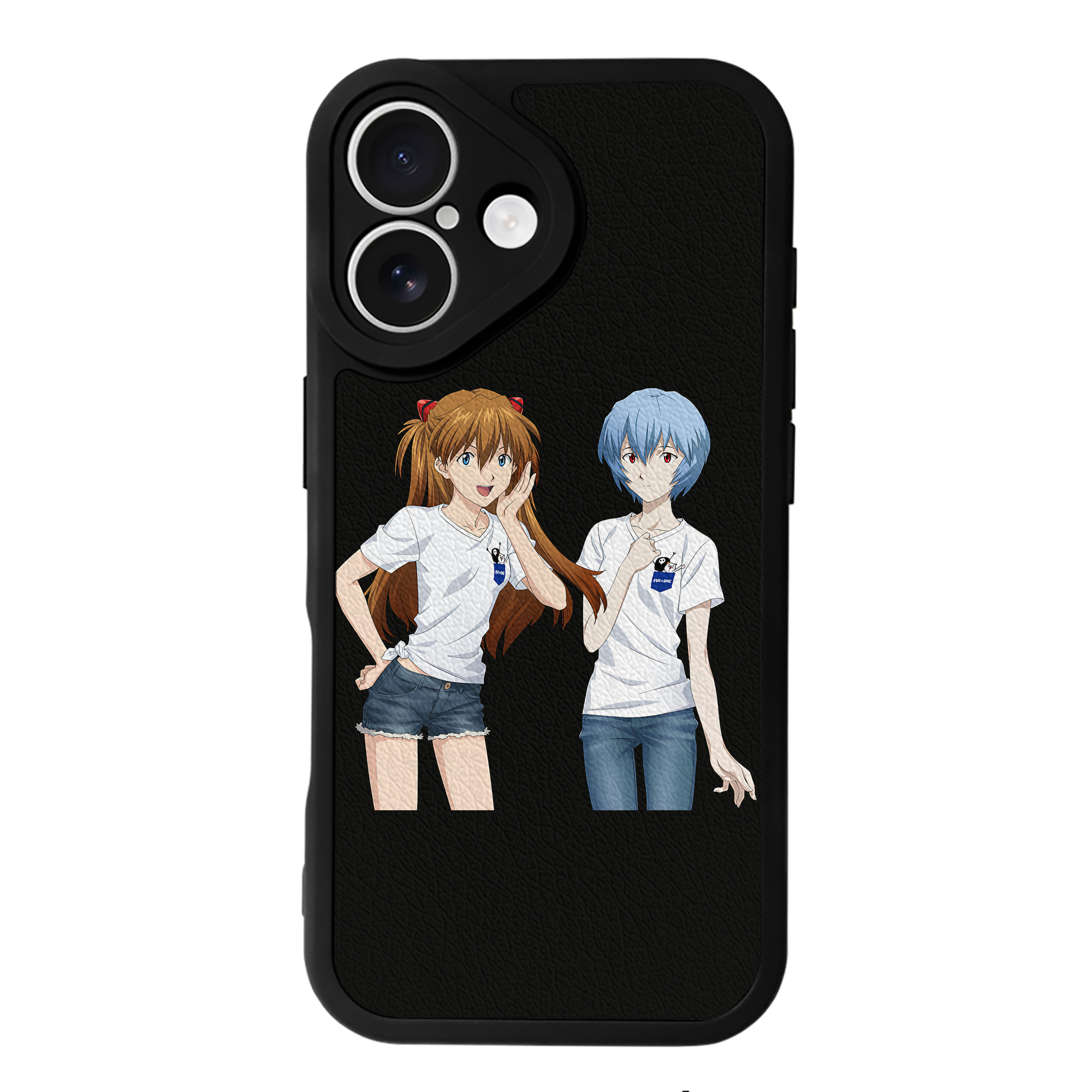 （画像用） EVA 新世紀エヴァンゲリオン 【iPhone 16シリーズ対応】シリコンスマホケース（レザー調） 材質：シリコン